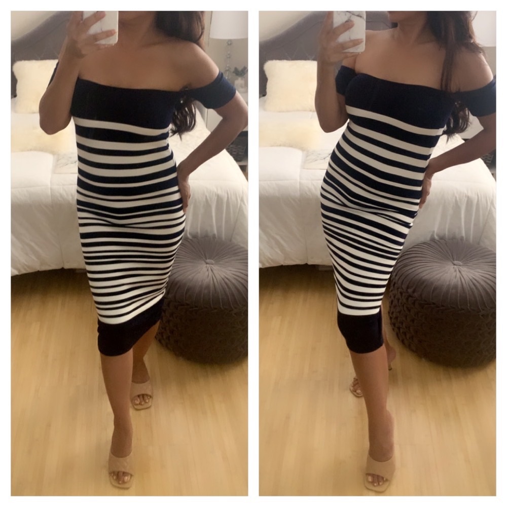 NWT ZARA Off The Shoulder Dress